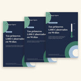 Los tres planes de la guía: Arranque, Reto 90 días y Libertad financiera